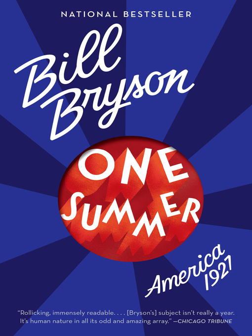 Title details for One Summer by Bill Bryson - Available